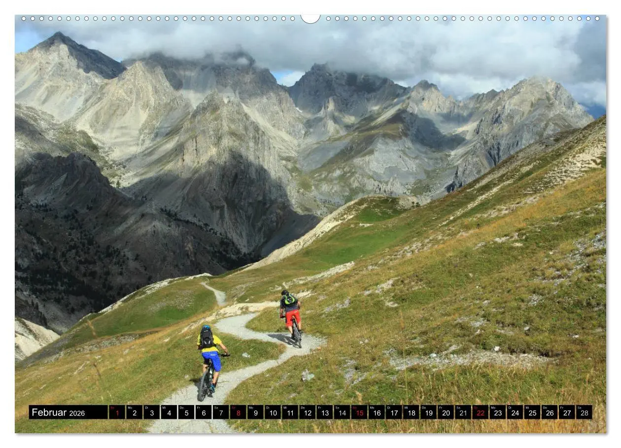 Bild: 9783457735602 | Mountainbike Traumpfade (hochwertiger Premium Wandkalender 2026 DIN...