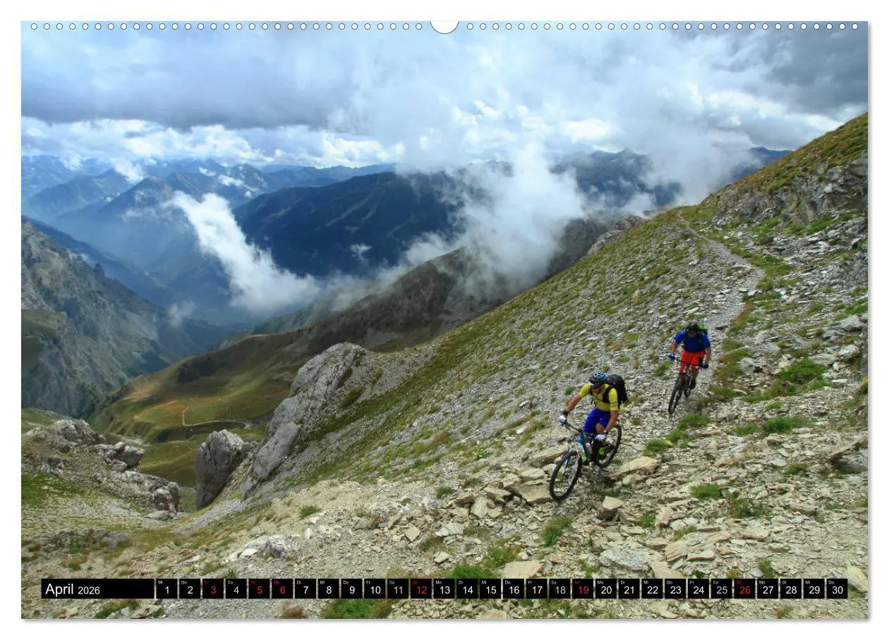 Bild: 9783457735602 | Mountainbike Traumpfade (hochwertiger Premium Wandkalender 2026 DIN...