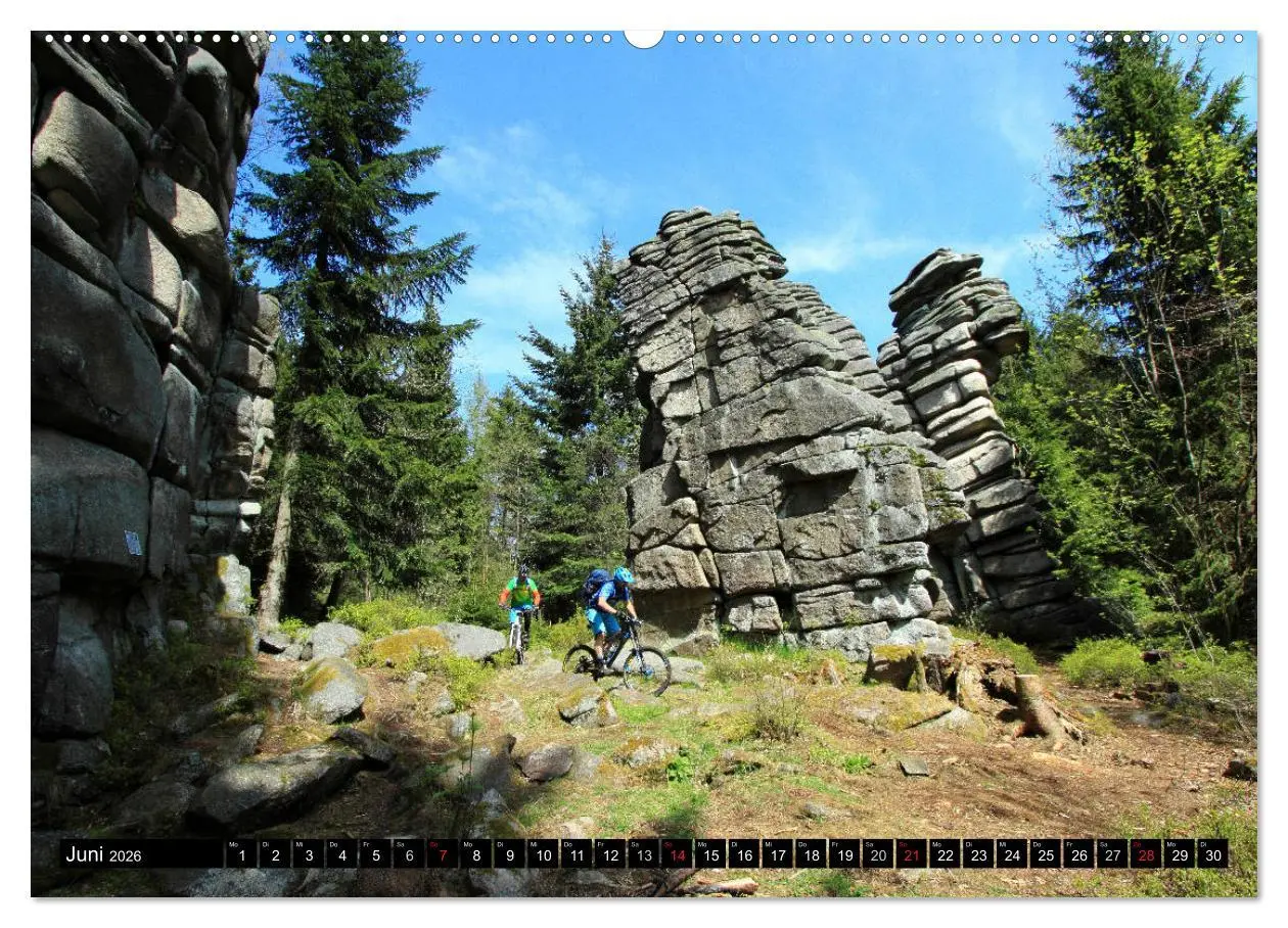 Bild: 9783457735602 | Mountainbike Traumpfade (hochwertiger Premium Wandkalender 2026 DIN...