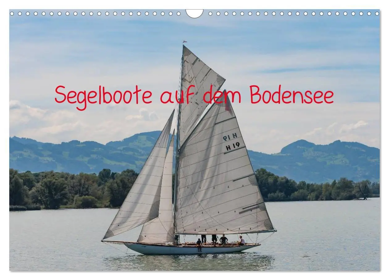 Cover: 9783457975602 | Segelboote auf dem Bodensee (Wandkalender 2026 DIN A3 quer),...