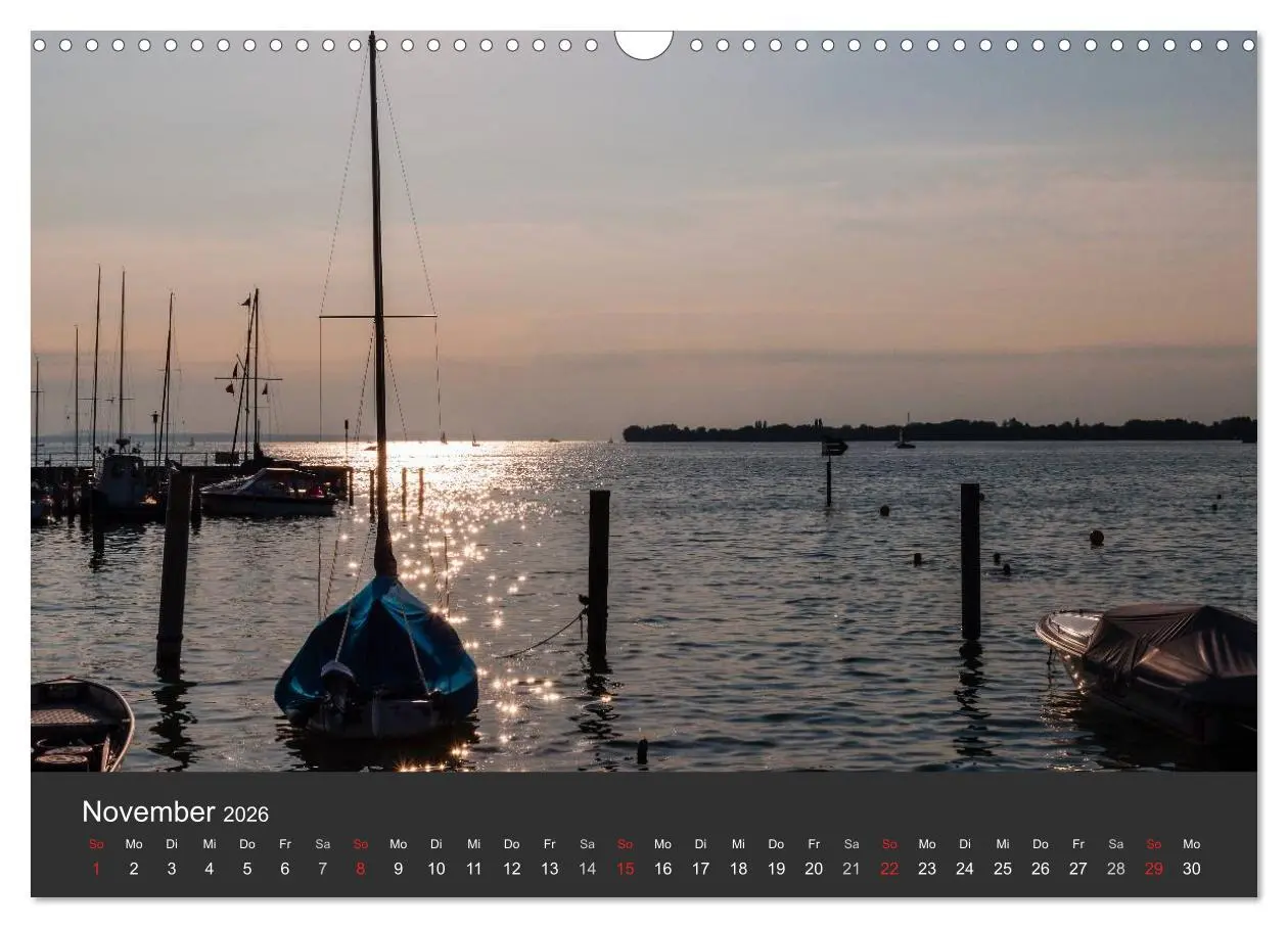 Bild: 9783457975602 | Segelboote auf dem Bodensee (Wandkalender 2026 DIN A3 quer),...