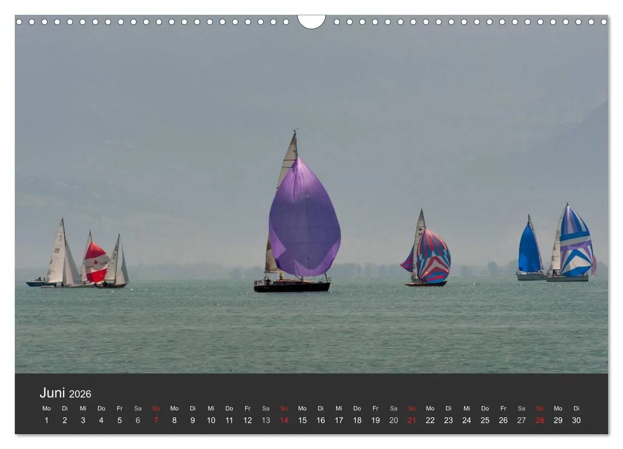 Bild: 9783457975602 | Segelboote auf dem Bodensee (Wandkalender 2026 DIN A3 quer),...