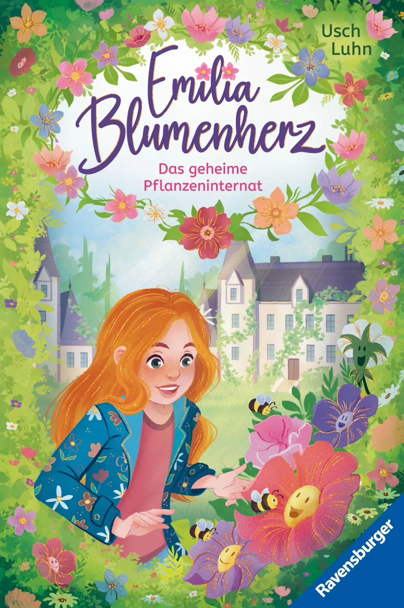 Cover: 9783473405602 | Emilia Blumenherz, Band 1 - Das geheime Pflanzeninternat | Usch Luhn