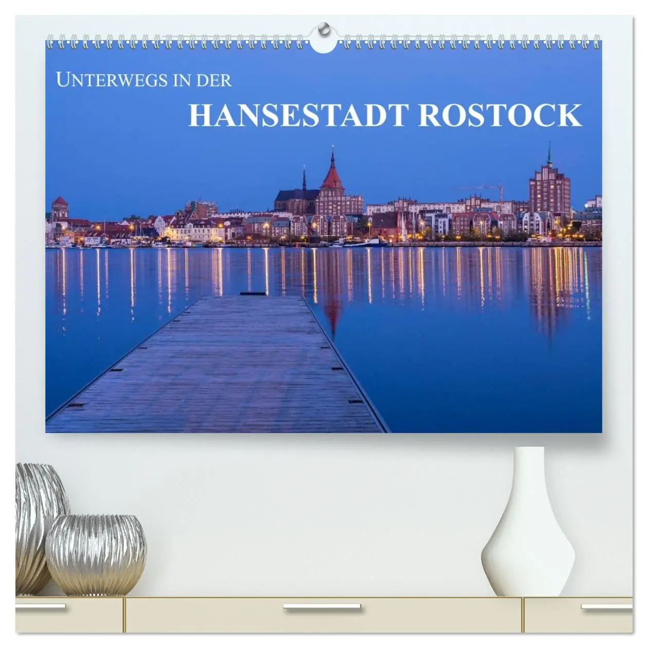 Cover: 9783516135602 | Unterwegs in der Hansestadt Rostock (hochwertiger Premium...