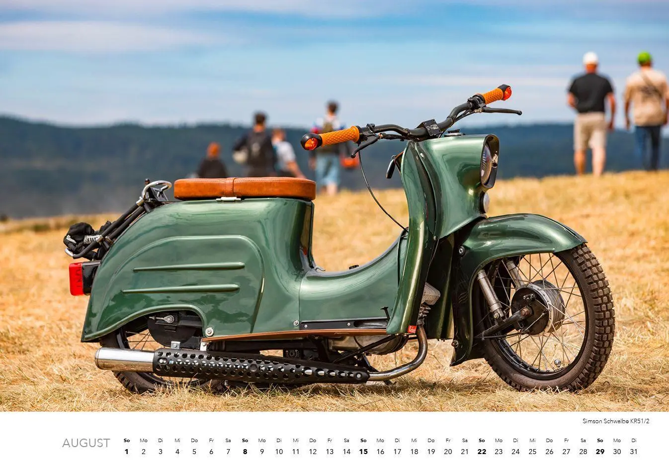 Bild: 9783960585602 | Simson Schwalbe 2027 Kalender | Zwei Takte Glück, zwölf Monate Freude