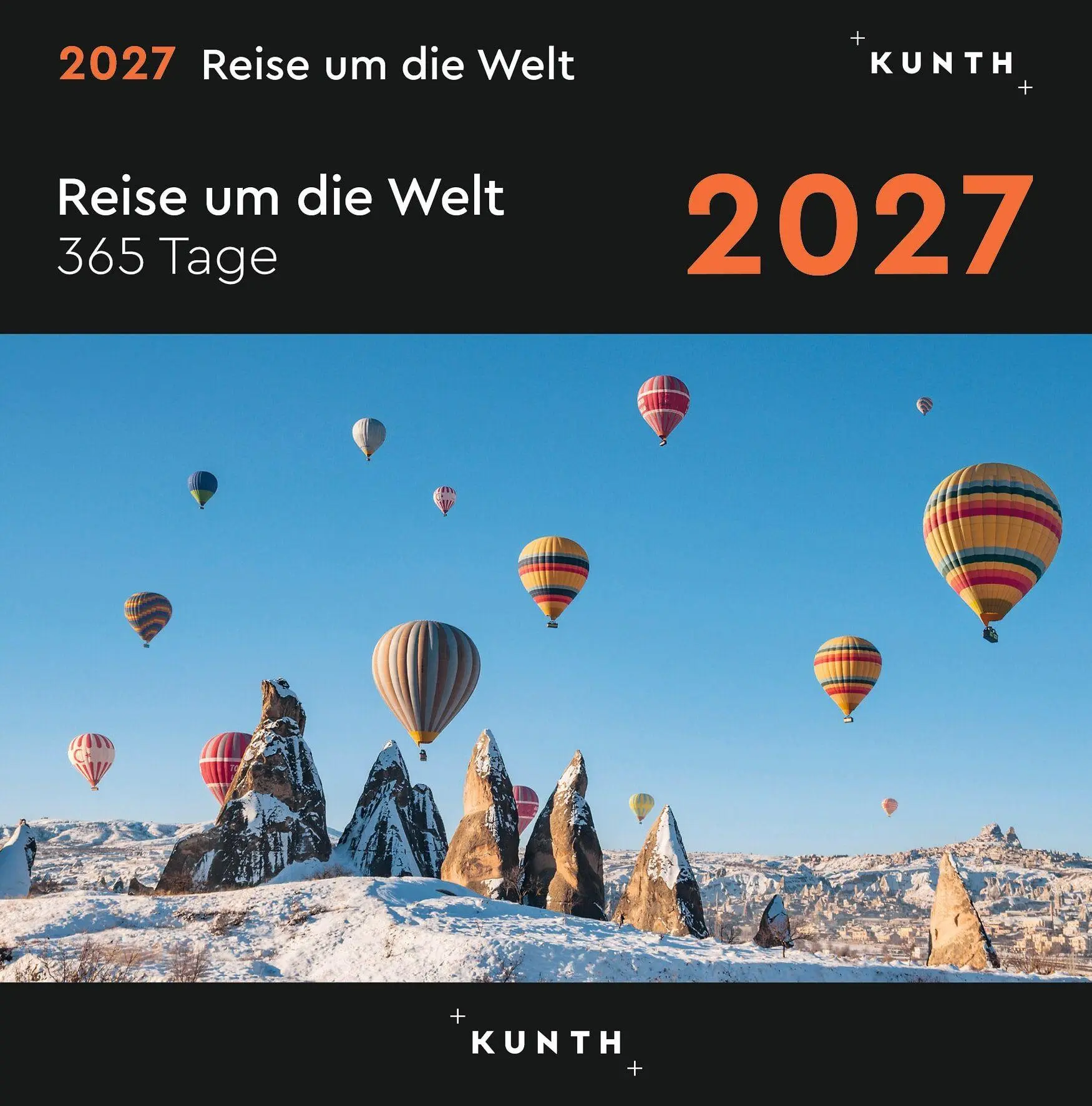 Cover: 9783965915602 | Reise um die Welt - KUNTH 365-Tage-Abreißkalender 2027 | Kalender