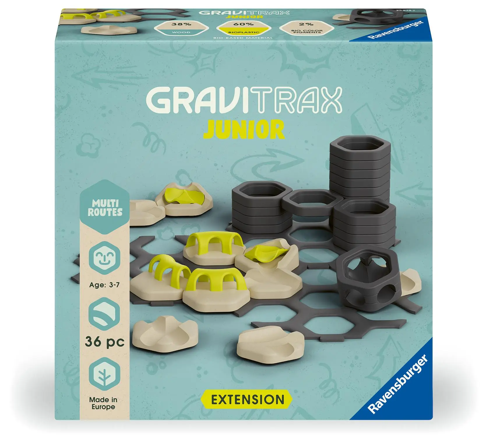 Cover: 4005556255702 | GraviTrax Junior - Extension Multi Routes | Spiel | GraviTrax | 25570