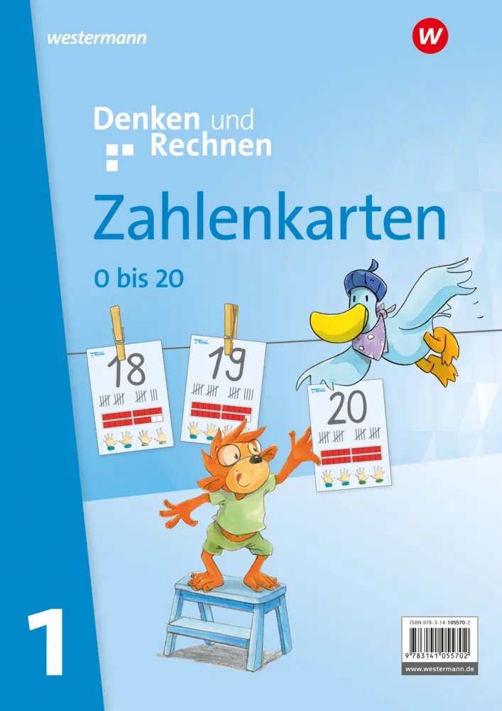Cover: 9783141055702 | Denken und Rechnen - Allgemeine Ausgabe 2024 | Zahlenkarten (0 - 20)