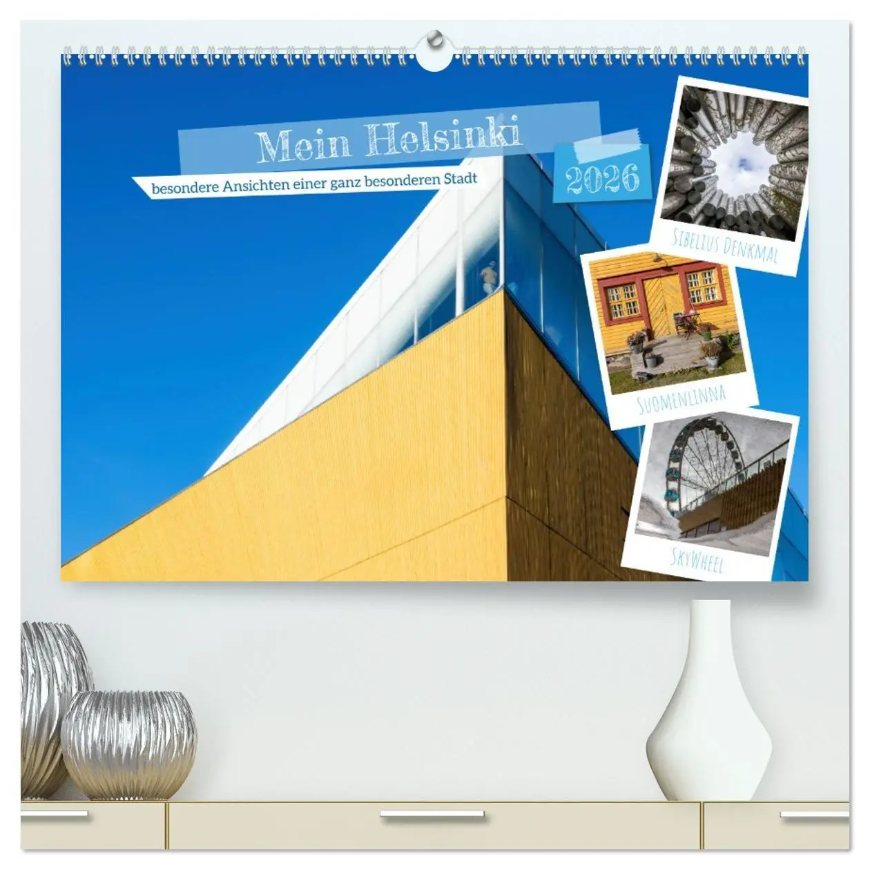 Cover: 9783457415702 | Mein Helsinki (hochwertiger Premium Wandkalender 2026 DIN A2 quer),...