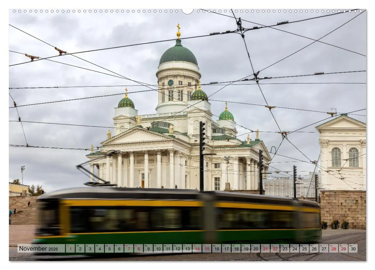 Bild: 9783457415702 | Mein Helsinki (hochwertiger Premium Wandkalender 2026 DIN A2 quer),...