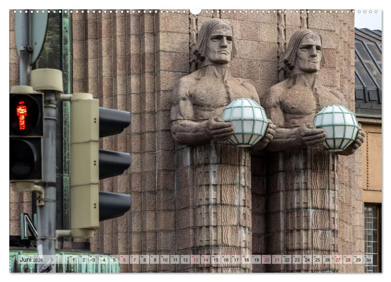 Bild: 9783457415702 | Mein Helsinki (hochwertiger Premium Wandkalender 2026 DIN A2 quer),...