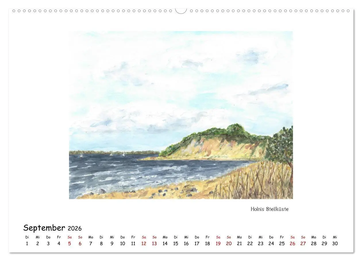 Bild: 9783457725702 | Die Flensburger Förde (hochwertiger Premium Wandkalender 2026 DIN...