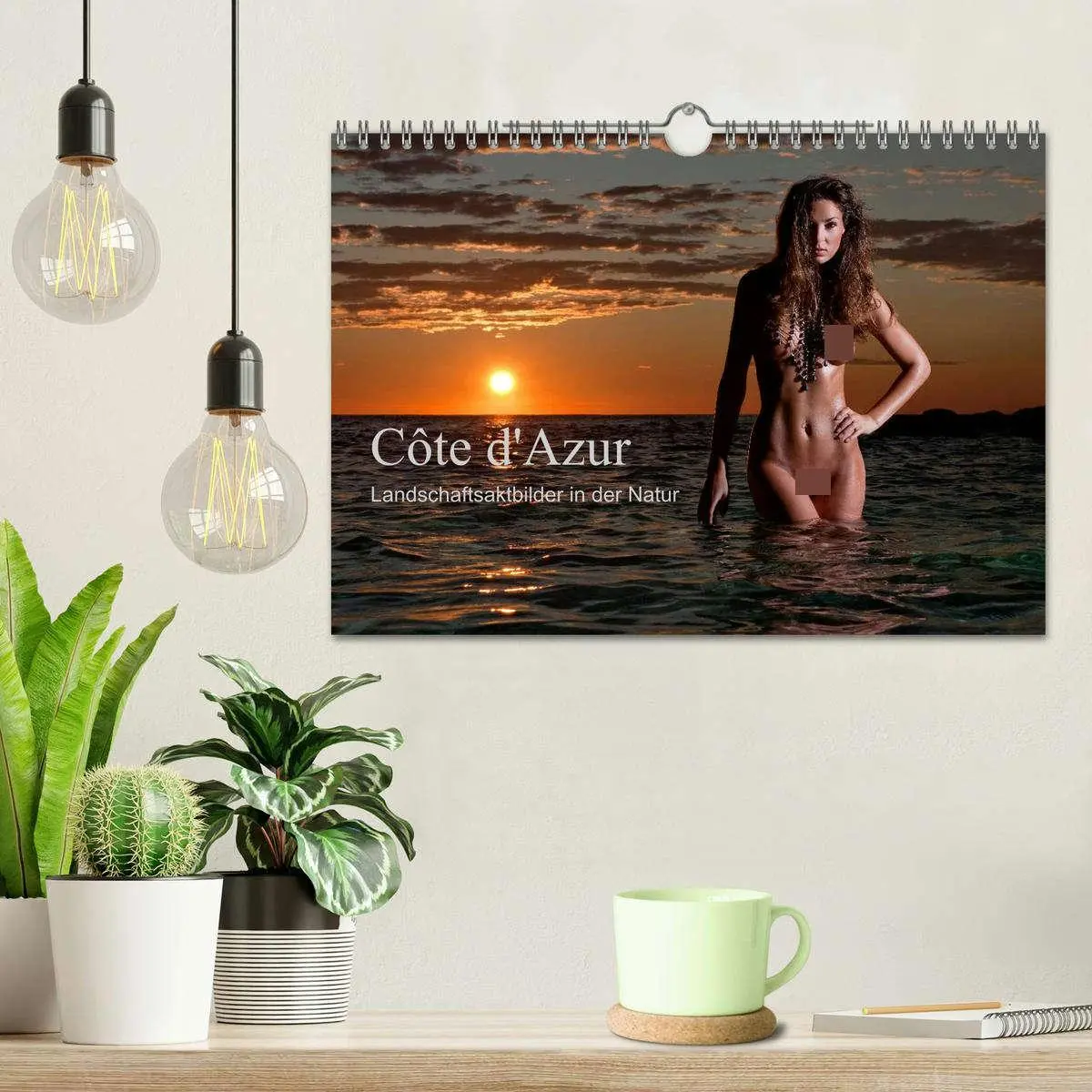 Bild: 9783516055702 | Côte d'Azur - Landschaftsaktbilder in der Natur (Wandkalender 2026...