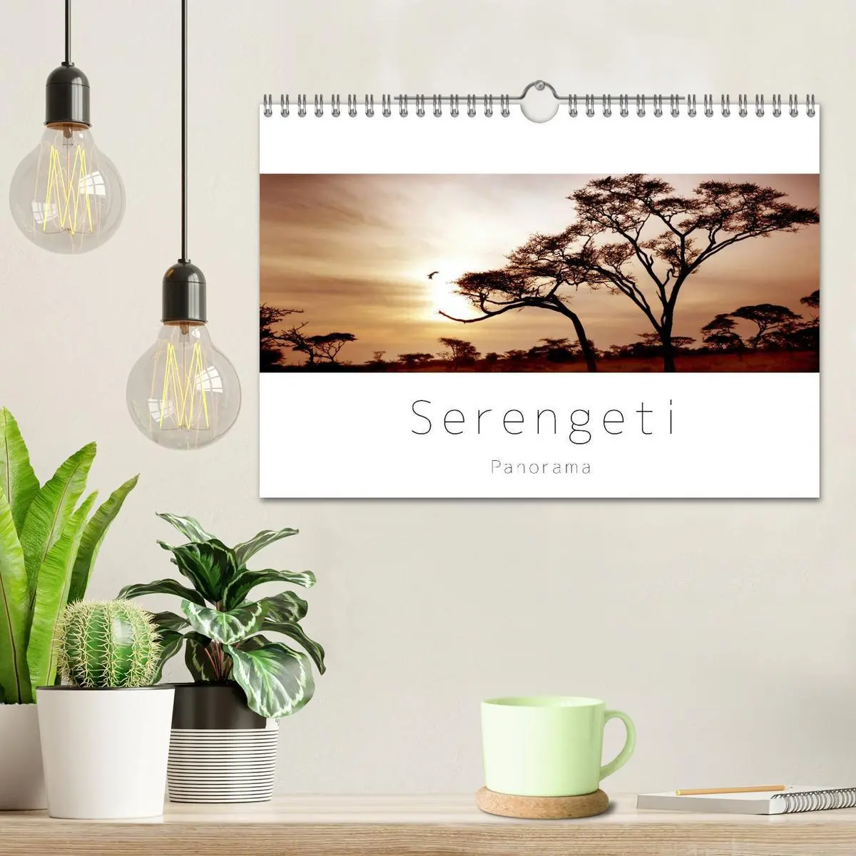 Bild: 9783516125702 | Serengeti Panorama (Wandkalender 2026 DIN A4 quer), CALVENDO...