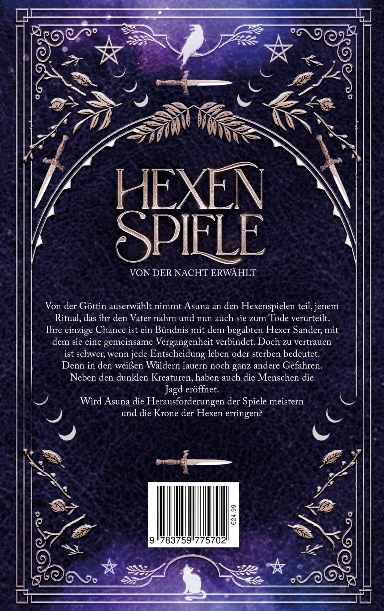 Rückseite: 9783759775702 | Hexenspiele | Von der Nacht erwählt | Alice Valeré | Buch | 330 S.