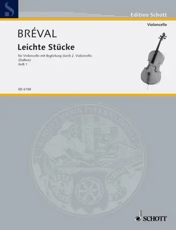 Cover: 9790001065702 | Leichte Stücke | Jean Baptiste Bréval | Buch | 16 S. | Deutsch | 2001