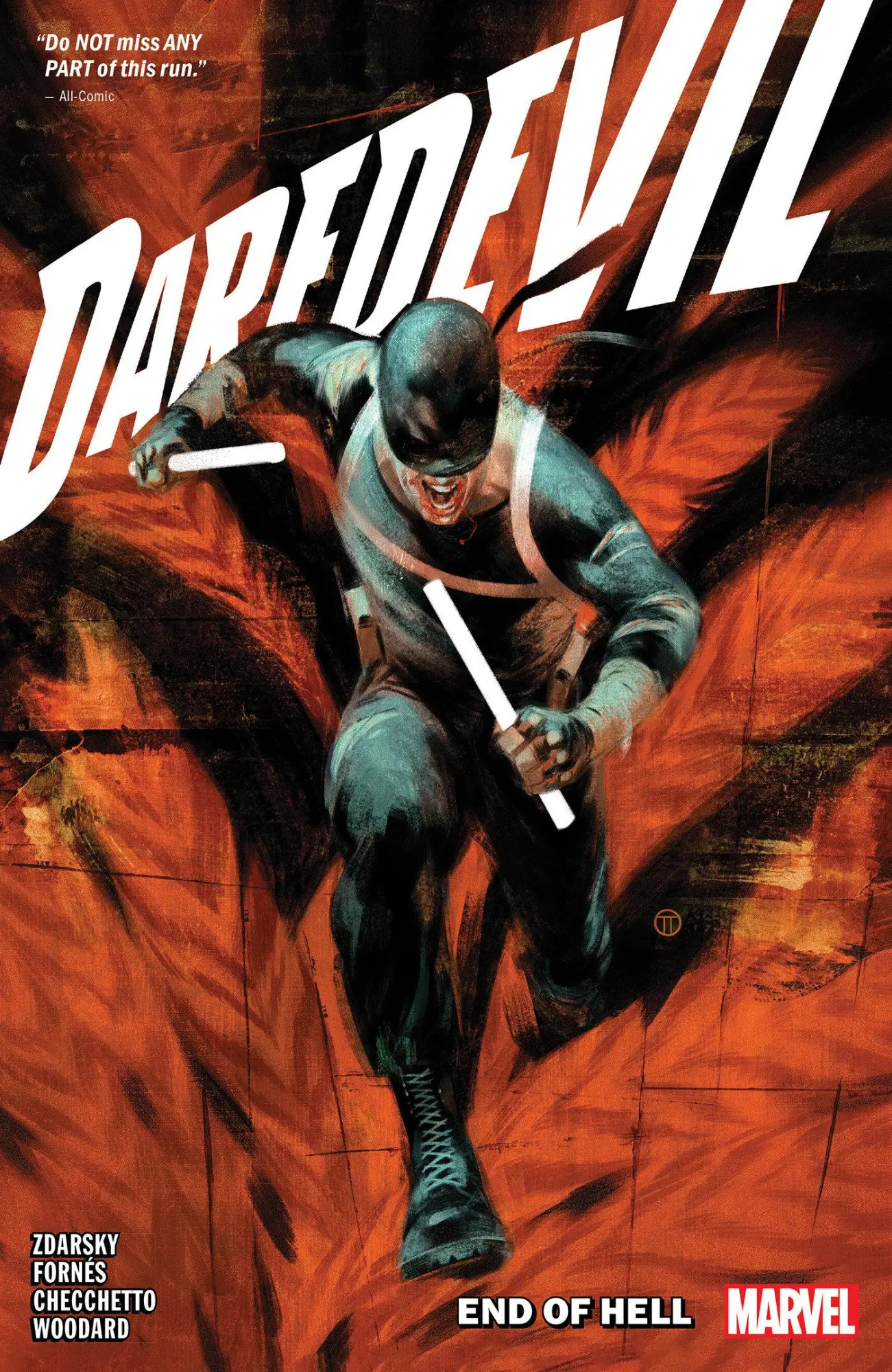 Cover: 9781302925802 | Daredevil by Chip Zdarsky Vol. 4: End of Hell | Chip Zdarsky | Buch