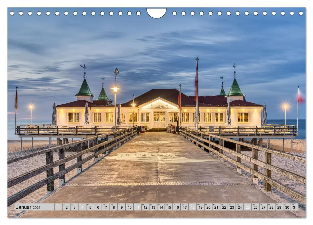 Bild: 9783457575802 | Wunderschöne Ostsee Rügen und Usedom (Wandkalender 2026 DIN A4...
