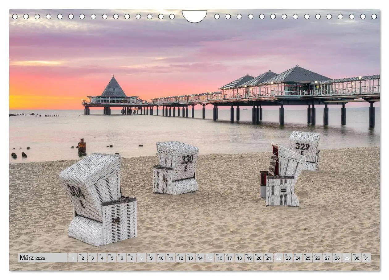 Bild: 9783457575802 | Wunderschöne Ostsee Rügen und Usedom (Wandkalender 2026 DIN A4...