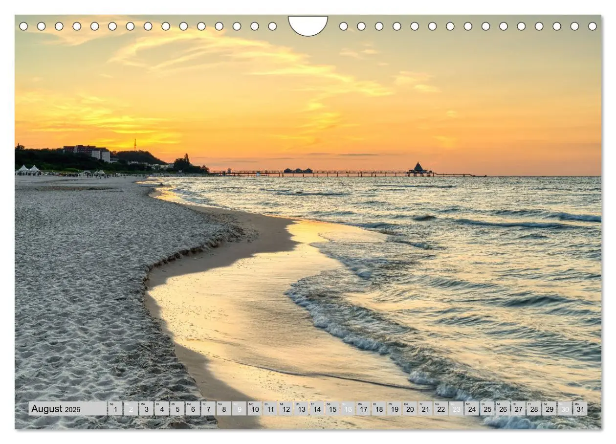 Bild: 9783457575802 | Wunderschöne Ostsee Rügen und Usedom (Wandkalender 2026 DIN A4...