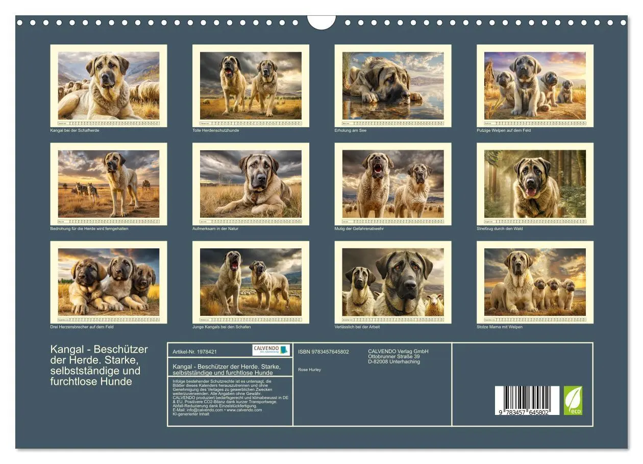 Bild: 9783457645802 | Kangal - Beschützer der Herde. Starke, selbstständige und...