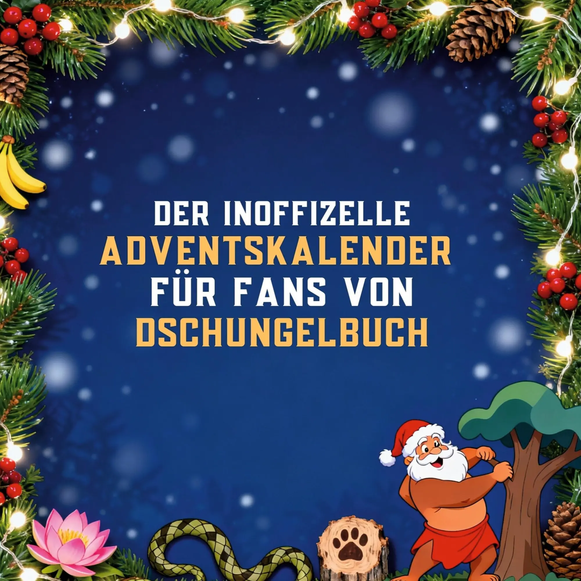Cover: 9783695315802 | Der inoffizielle Adventskalender für Fans vom Dschungelbuch | Hofmann