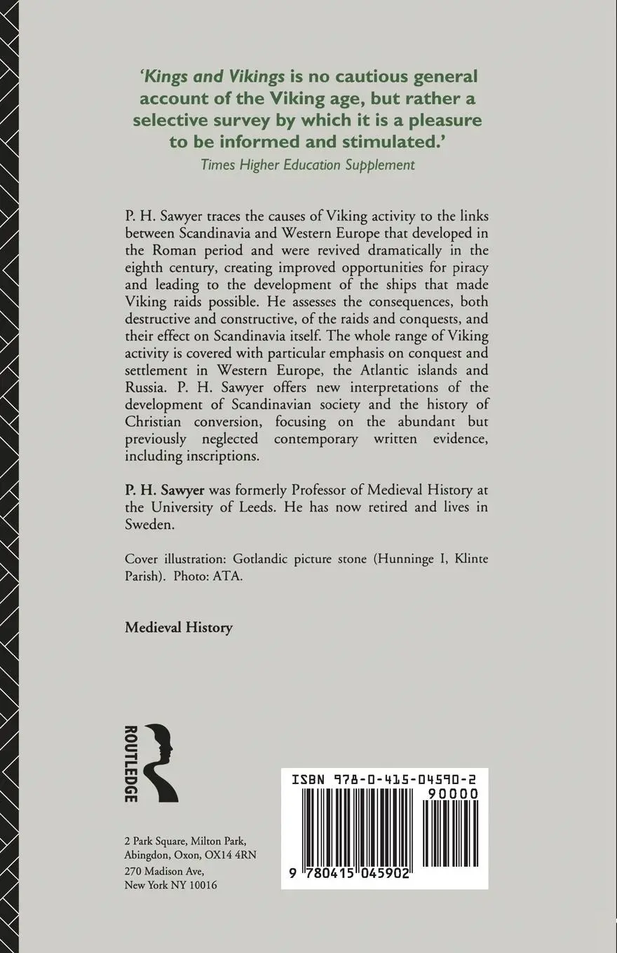 Rückseite: 9780415045902 | Kings and Vikings | Scandinavia and Europe AD 700-1100 | P. H. Sawyer