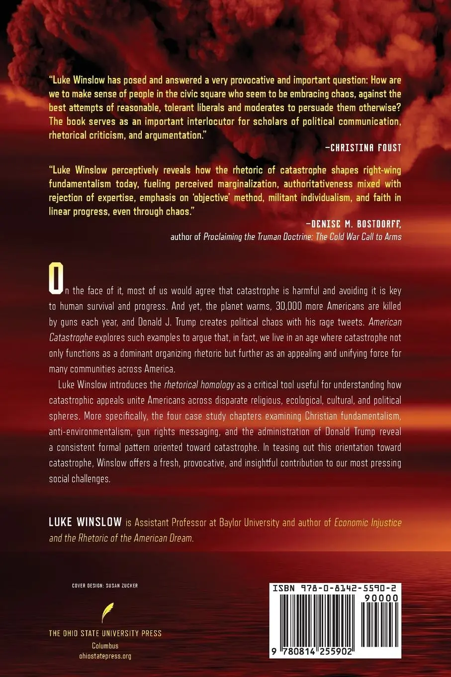 Rückseite: 9780814255902 | American Catastrophe | Luke Winslow | Taschenbuch | Englisch | 2020