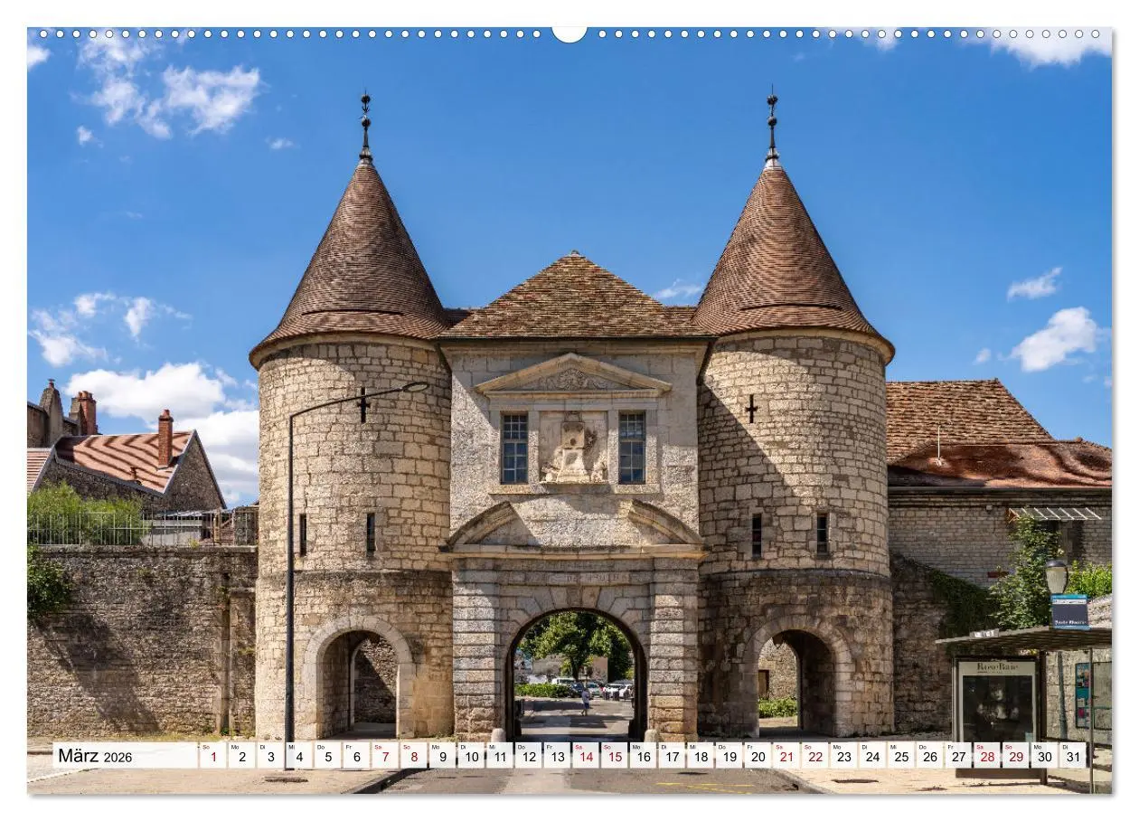 Bild: 9783457565902 | Frankreich - Besançon (Wandkalender 2026 DIN A2 quer), CALVENDO...