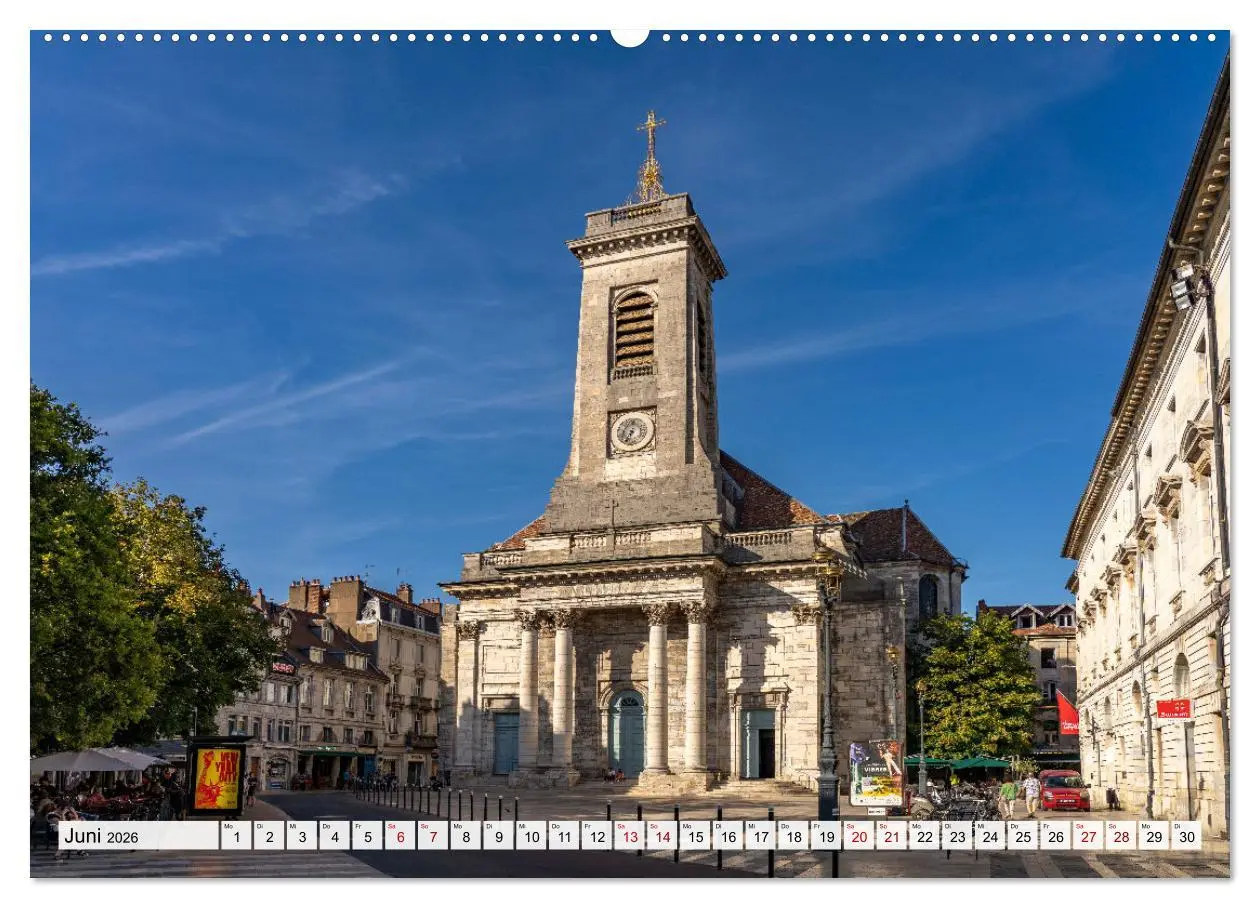 Bild: 9783457565902 | Frankreich - Besançon (Wandkalender 2026 DIN A2 quer), CALVENDO...