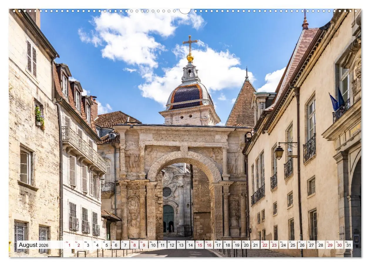 Bild: 9783457565902 | Frankreich - Besançon (Wandkalender 2026 DIN A2 quer), CALVENDO...