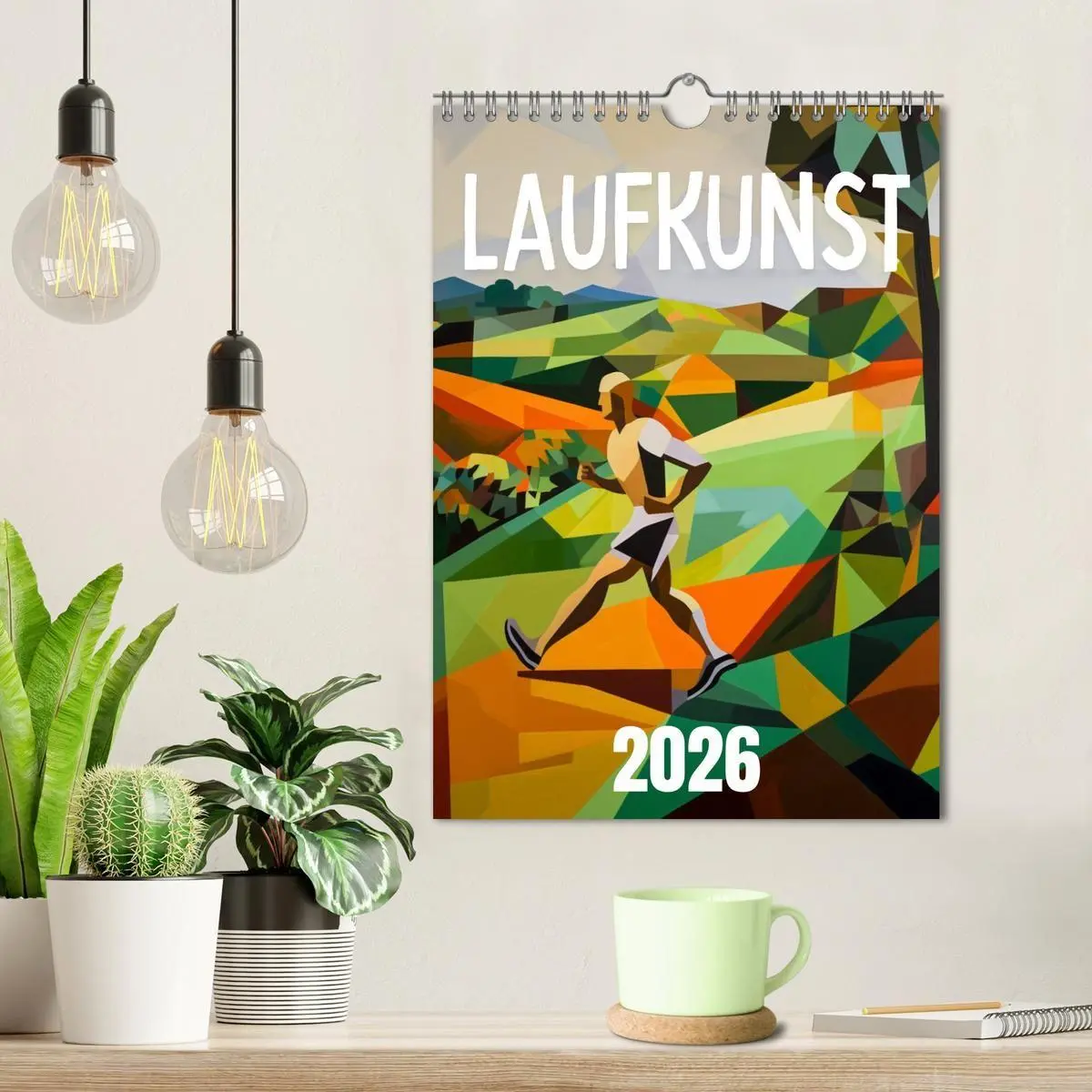 Bild: 9783516655902 | Laufkunst. (Wandkalender 2026 DIN A4 hoch), CALVENDO Monatskalender
