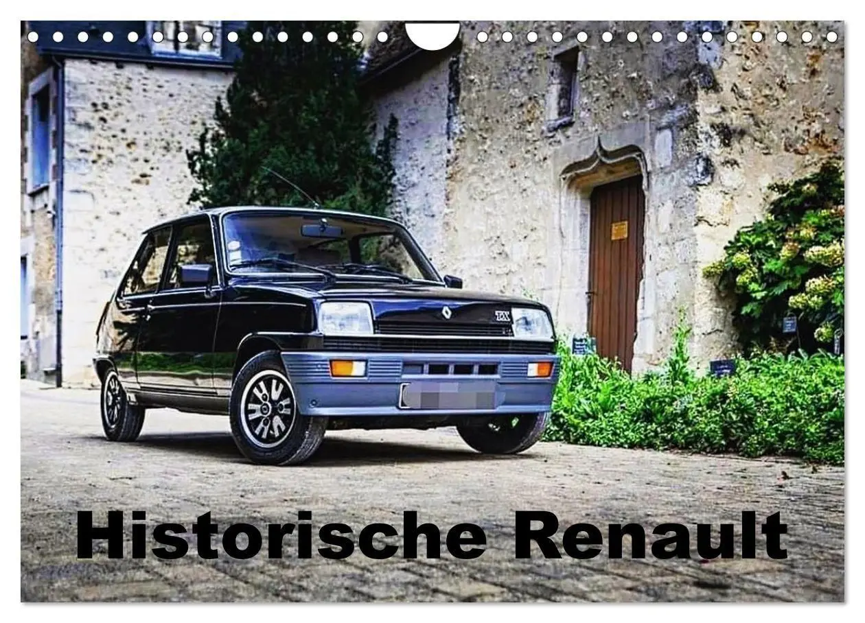 Cover: 9783516725902 | Historische Renault (Wandkalender 2026 DIN A4 quer), CALVENDO...