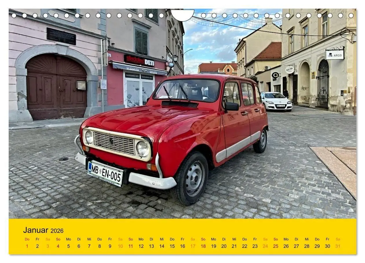 Bild: 9783516725902 | Historische Renault (Wandkalender 2026 DIN A4 quer), CALVENDO...