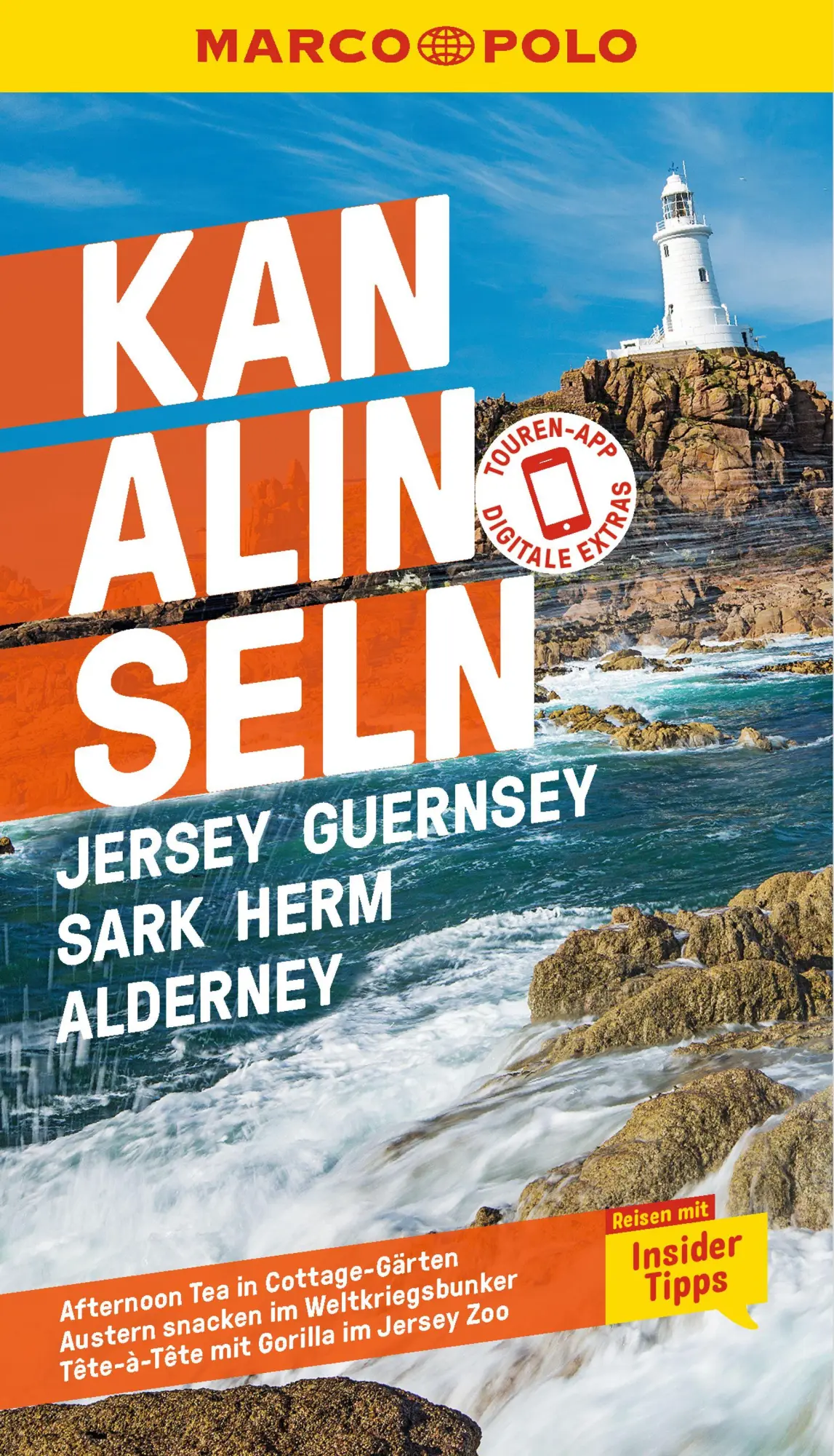Cover: 9783829735902 | MARCO POLO Reiseführer Kanalinseln, Jersey, Guernsey, Sark, Herm,...