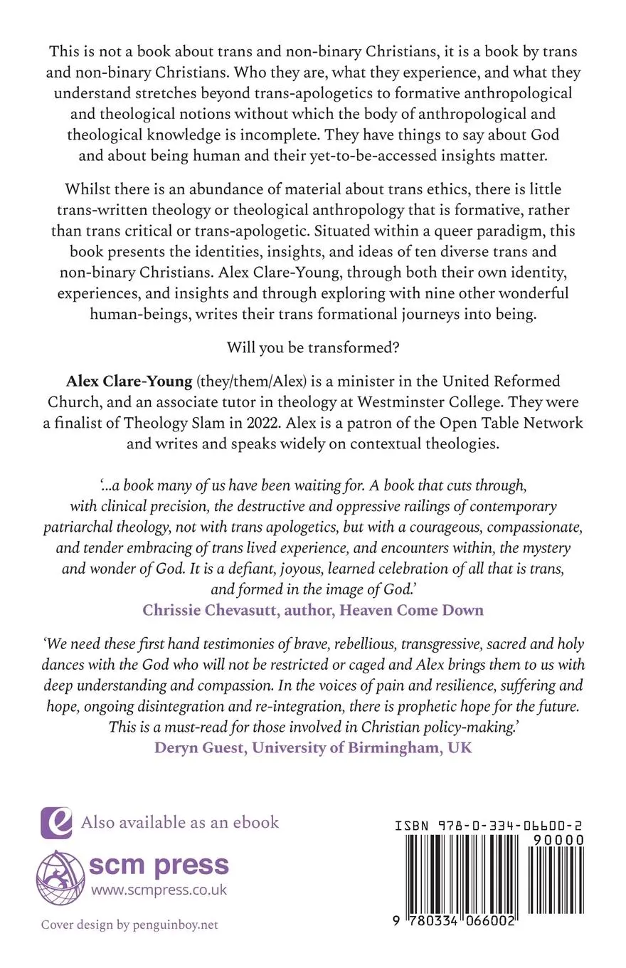 Rückseite: 9780334066002 | Trans Formations | Alex Clare-Young | Taschenbuch | Englisch | 2024