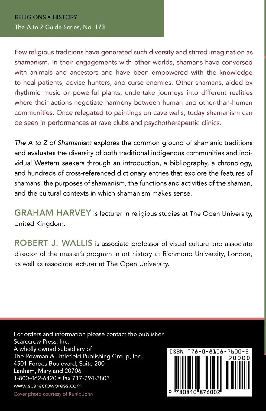 Rückseite: 9780810876002 | The A to Z of Shamanism | Graham Harvey (u. a.) | Taschenbuch | 2010