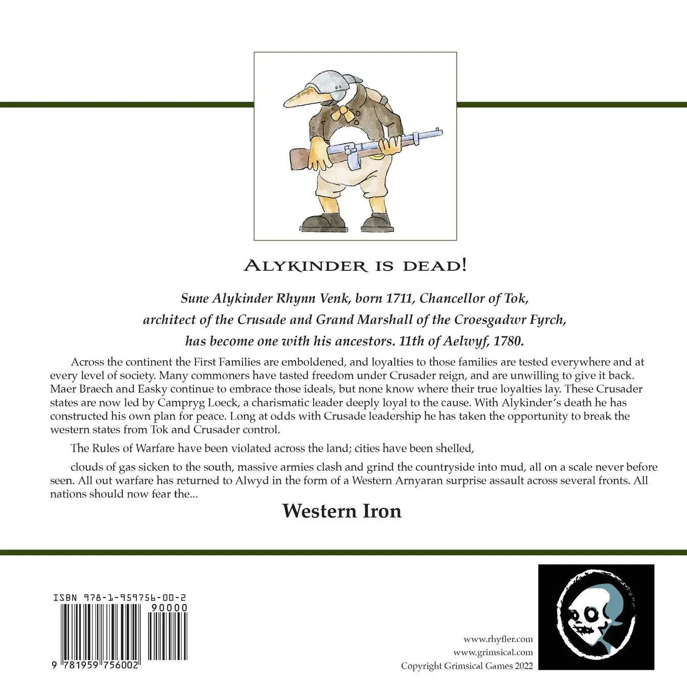 Rückseite: 9781959756002 | This Quar's War | Western Iron | Joshua Qualtieri | Taschenbuch | 2022