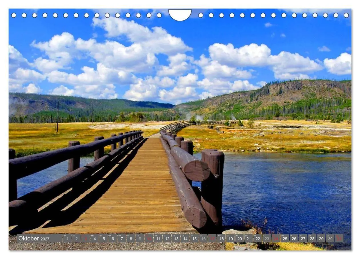 Bild: 9783594146002 | Wyoming ¿ Impressionen (Wandkalender 2027 DIN A4 quer), CALVENDO...