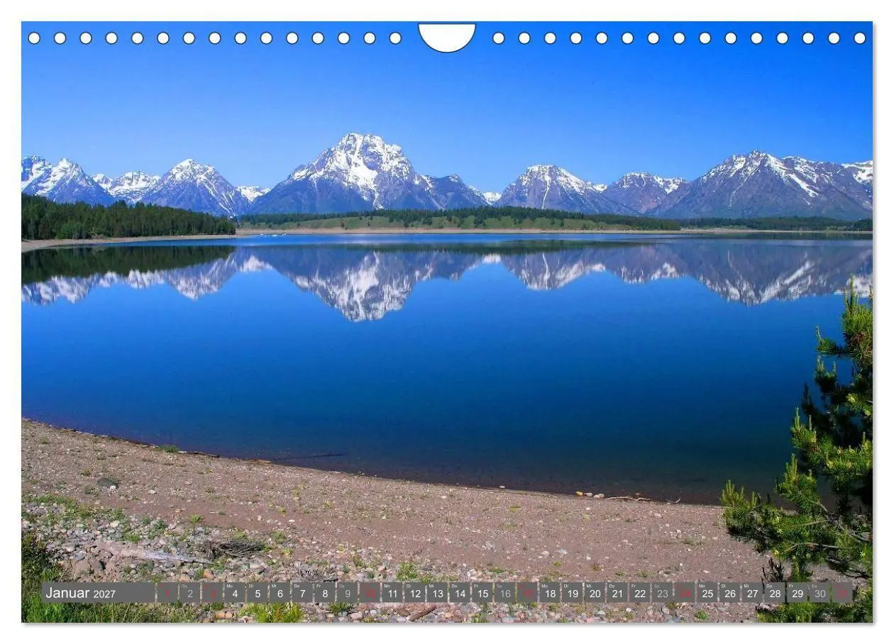 Bild: 9783594146002 | Wyoming ¿ Impressionen (Wandkalender 2027 DIN A4 quer), CALVENDO...