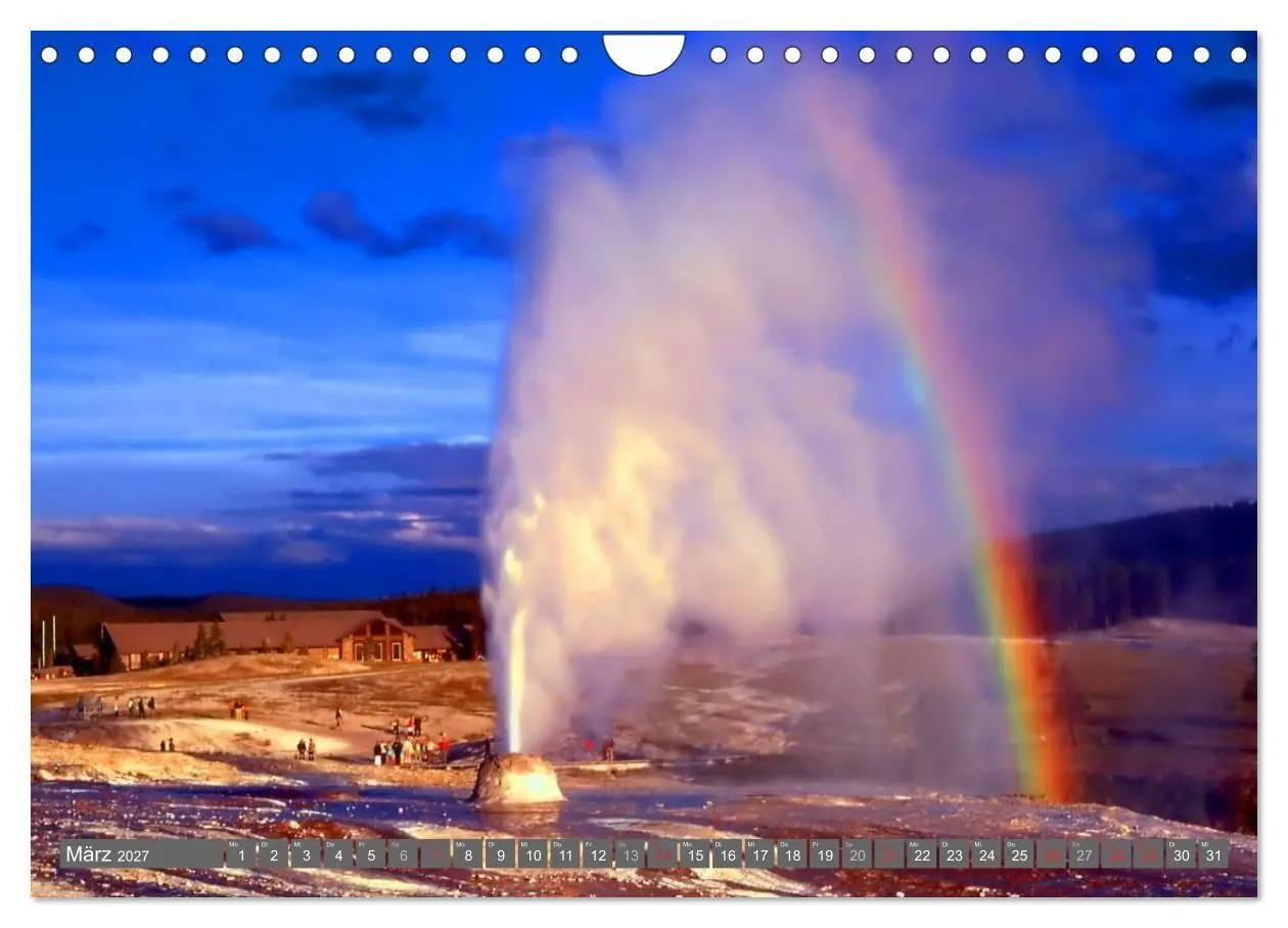Bild: 9783594146002 | Wyoming ¿ Impressionen (Wandkalender 2027 DIN A4 quer), CALVENDO...