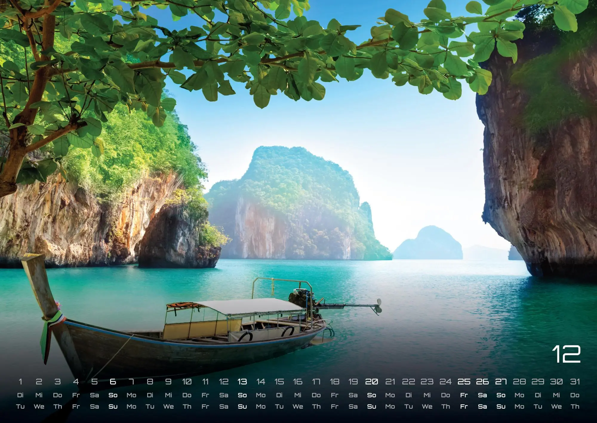 Bild: 9783986736002 | Thailand - Land of Smiles - 2026 - Kalender DIN A3 | GP-Fever. de