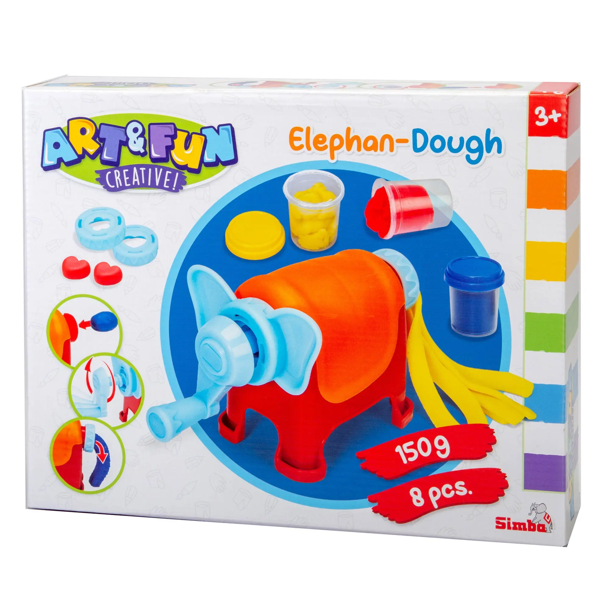 Cover: 4006592106102 | A&amp;F Elephan-Dough | Spiel | 106324700 | Deutsch | 2026 | SIMBA TOYS
