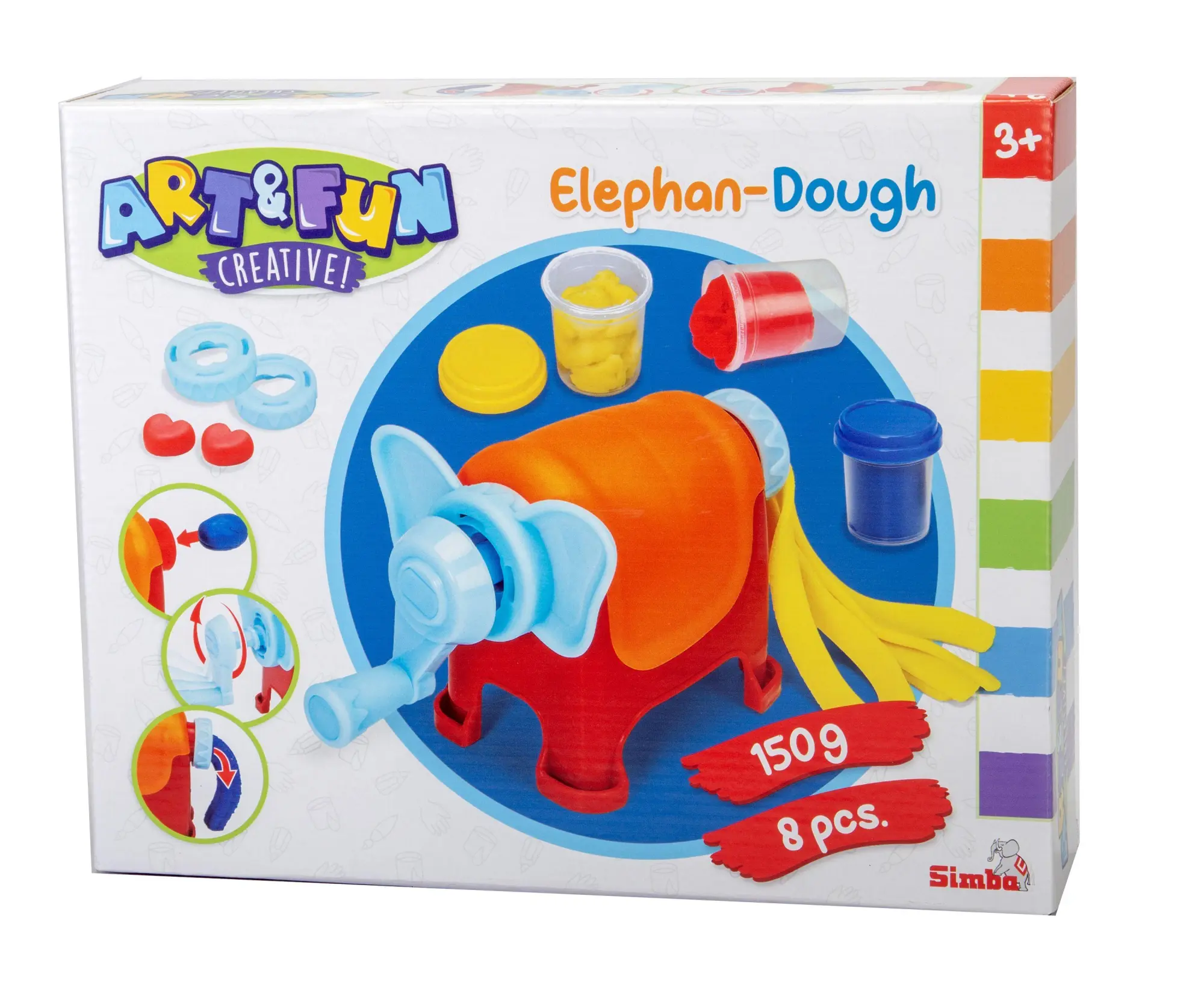 Bild: 4006592106102 | A&amp;F Elephan-Dough | Spiel | 106324700 | Deutsch | 2026 | SIMBA TOYS