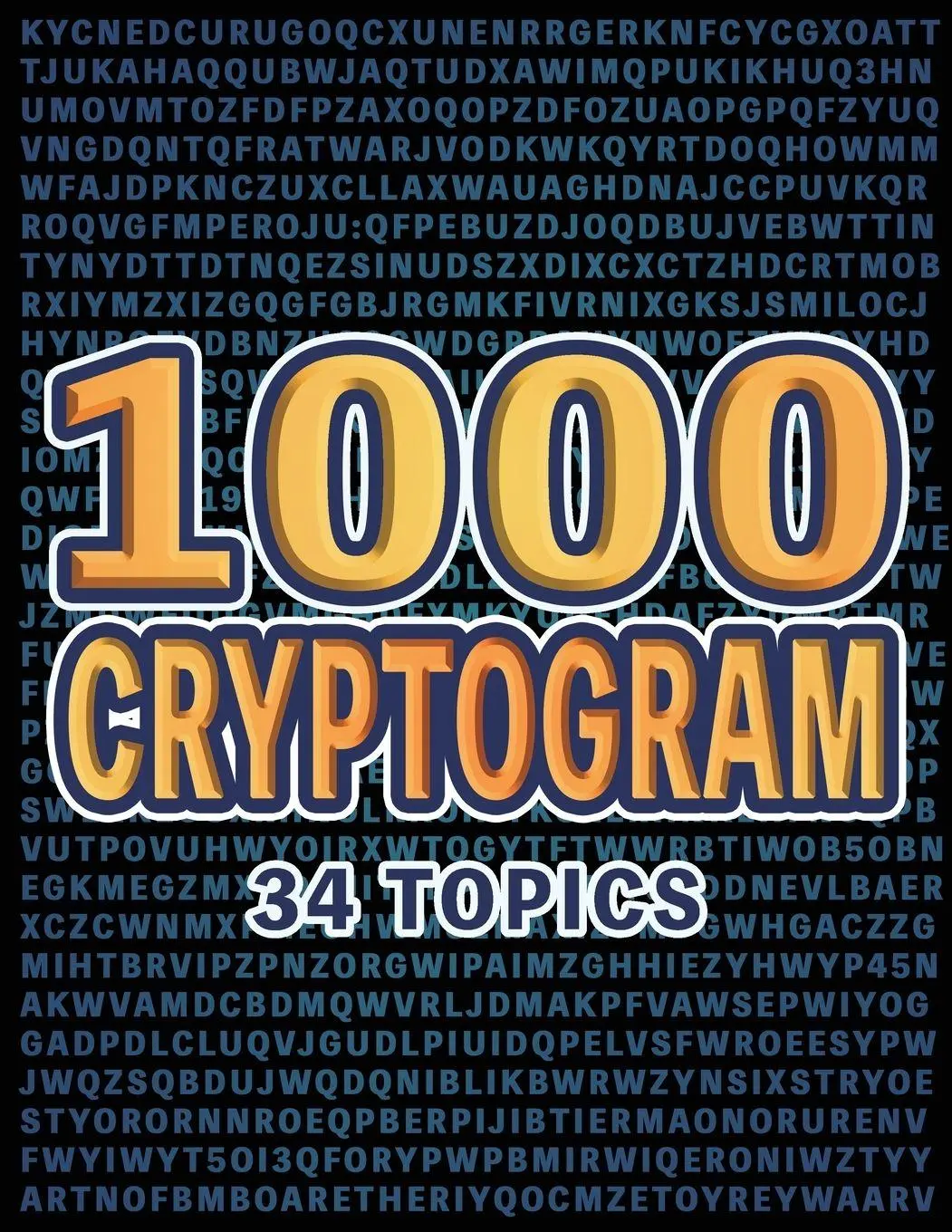 Cover: 9781923176102 | 1000 Cryptogram Puzzles Brain-Boosting Word Challenges for Puzzle...
