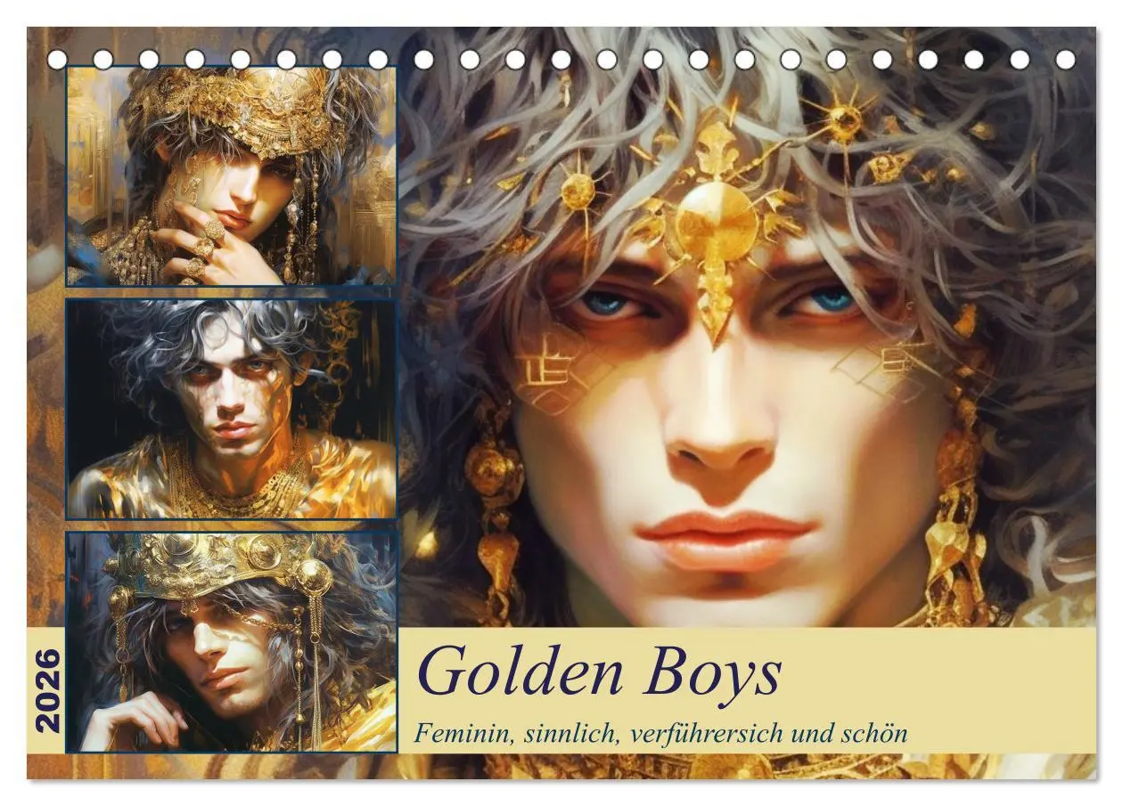Cover: 9783457516102 | Golden Boys. Feminin, sinnlich, verführersich und schön...