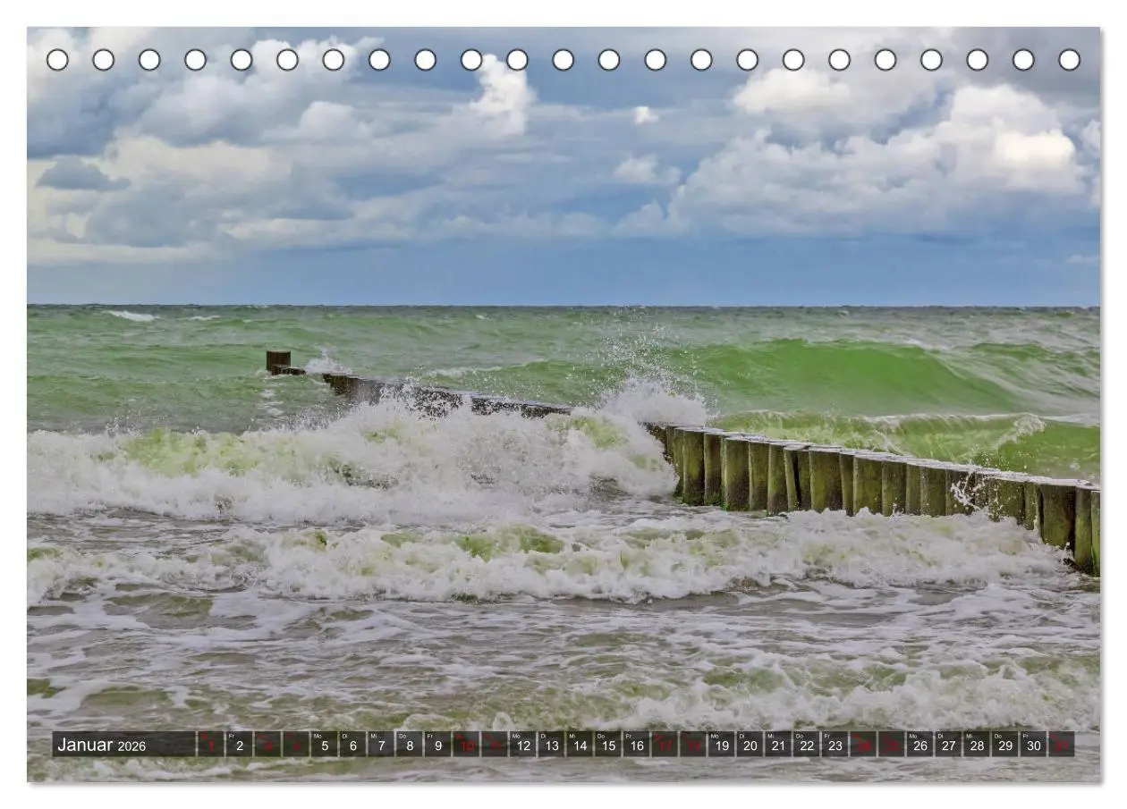 Bild: 9783457756102 | Impressionen von der Ostsee Fischland-Darß-Zingst (Tischkalender...