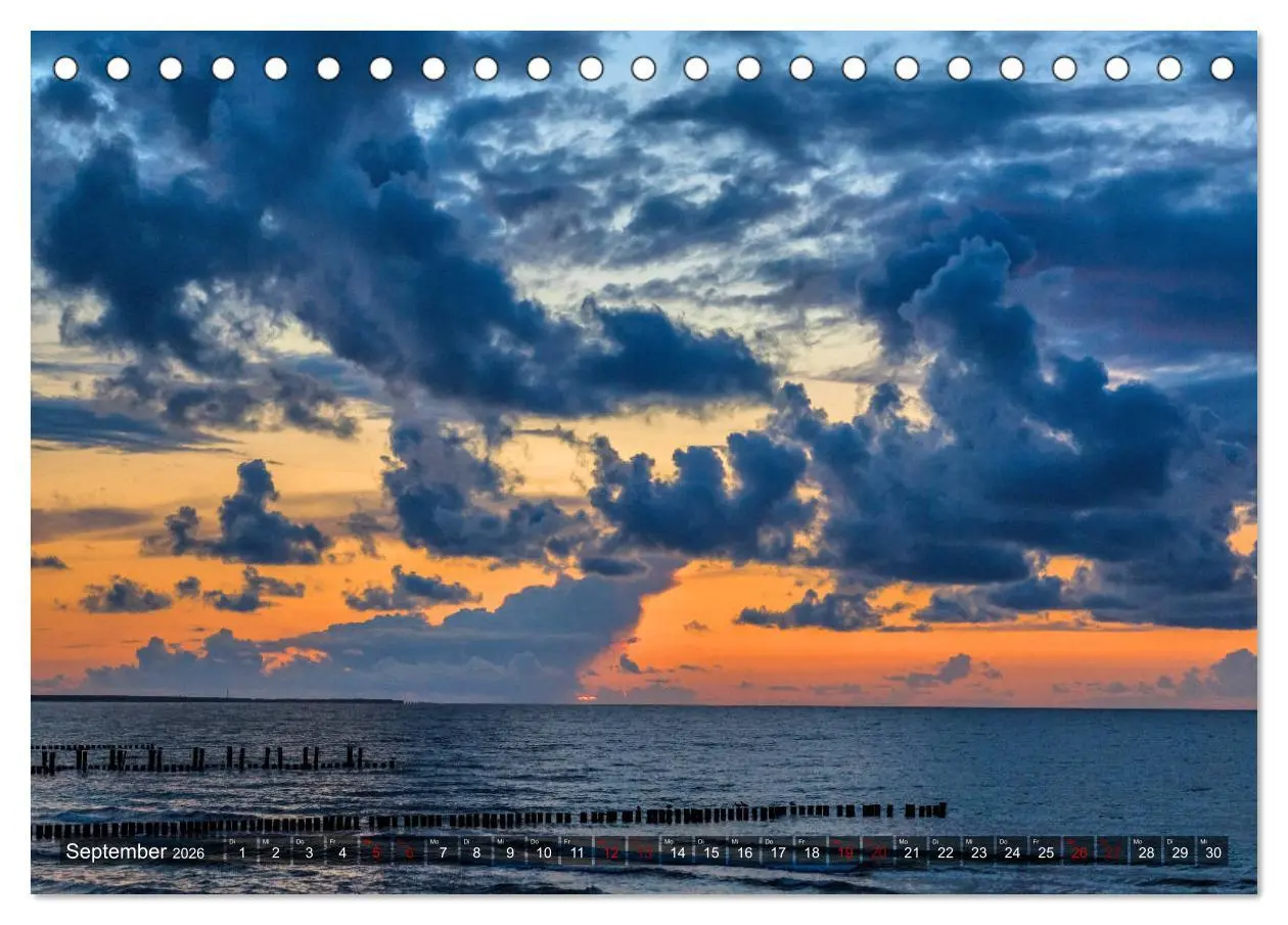 Bild: 9783457756102 | Impressionen von der Ostsee Fischland-Darß-Zingst (Tischkalender...