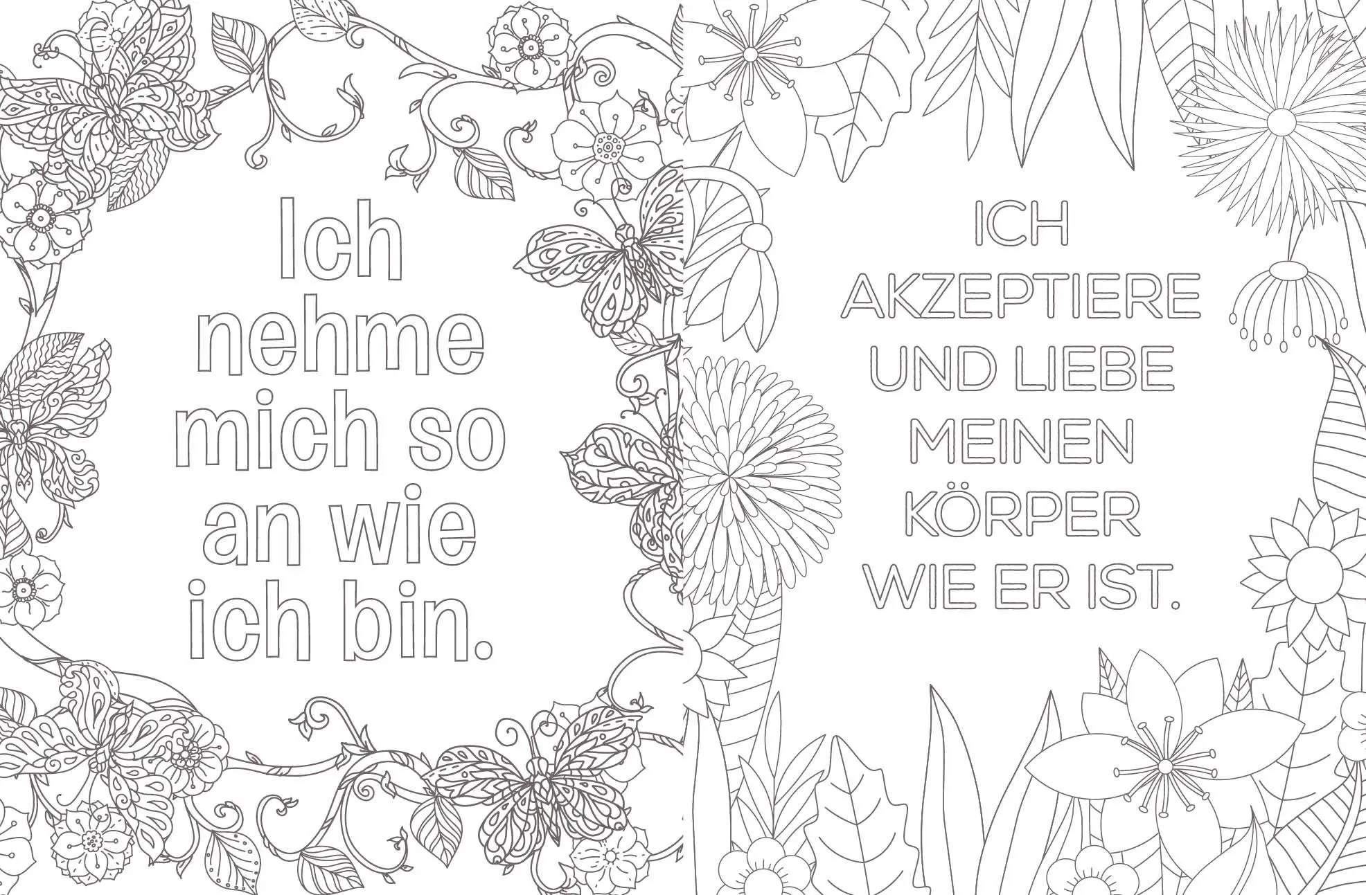 Bild: 9783745916102 | Sag Ja zu dir selbst! - 50 Sprüche und Motive zum Ausmalen für mehr...