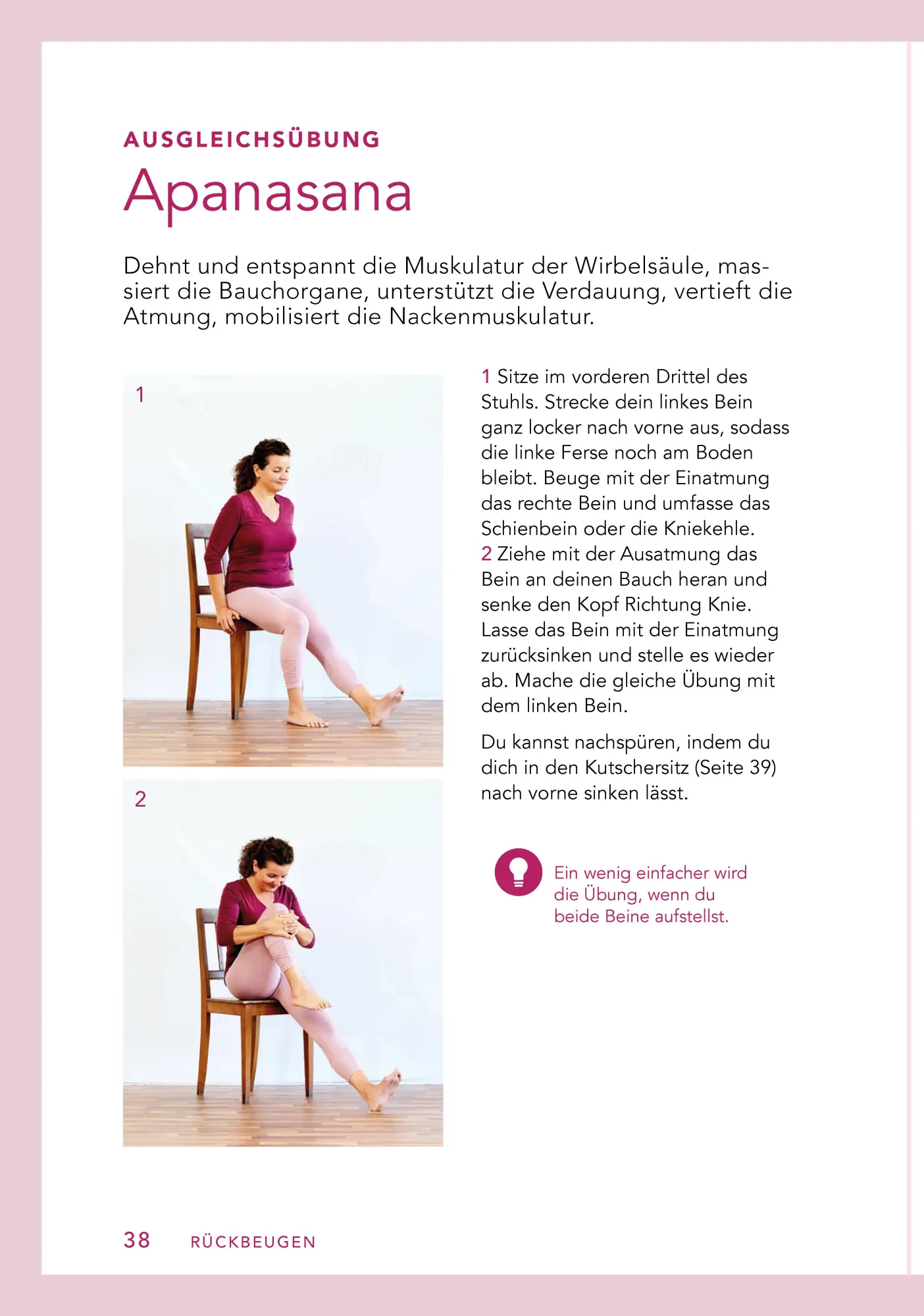 Bild: 9783948106102 | Yoga auf dem Stuhl für Senioren | So macht Yoga auch im Alter Spaß